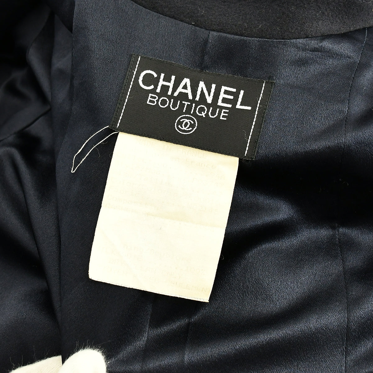 Chanel Jacket Navy 94A 