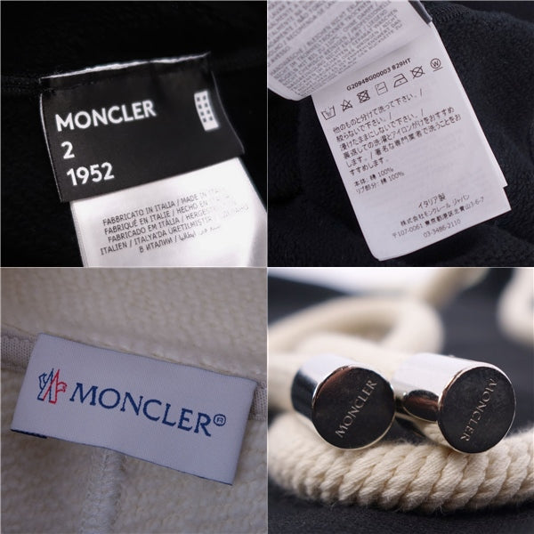 Moncler Ginias MONCLER Suit Trainer 2021 Pullover Landless Tops  M Black/White