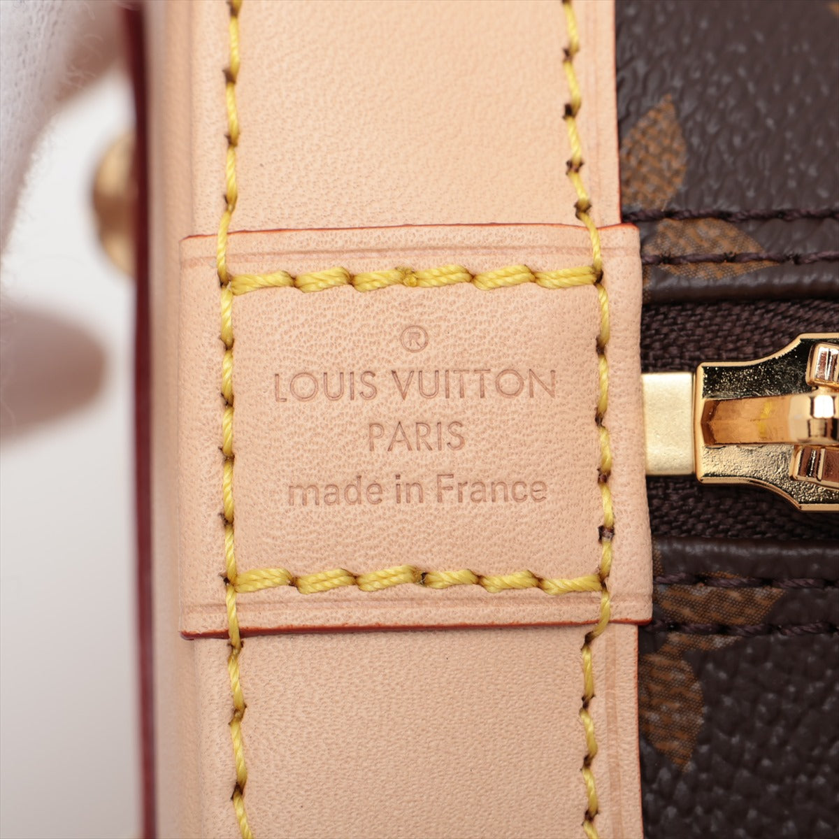 Louis Vuitton 交織字母 Alma BB M53152