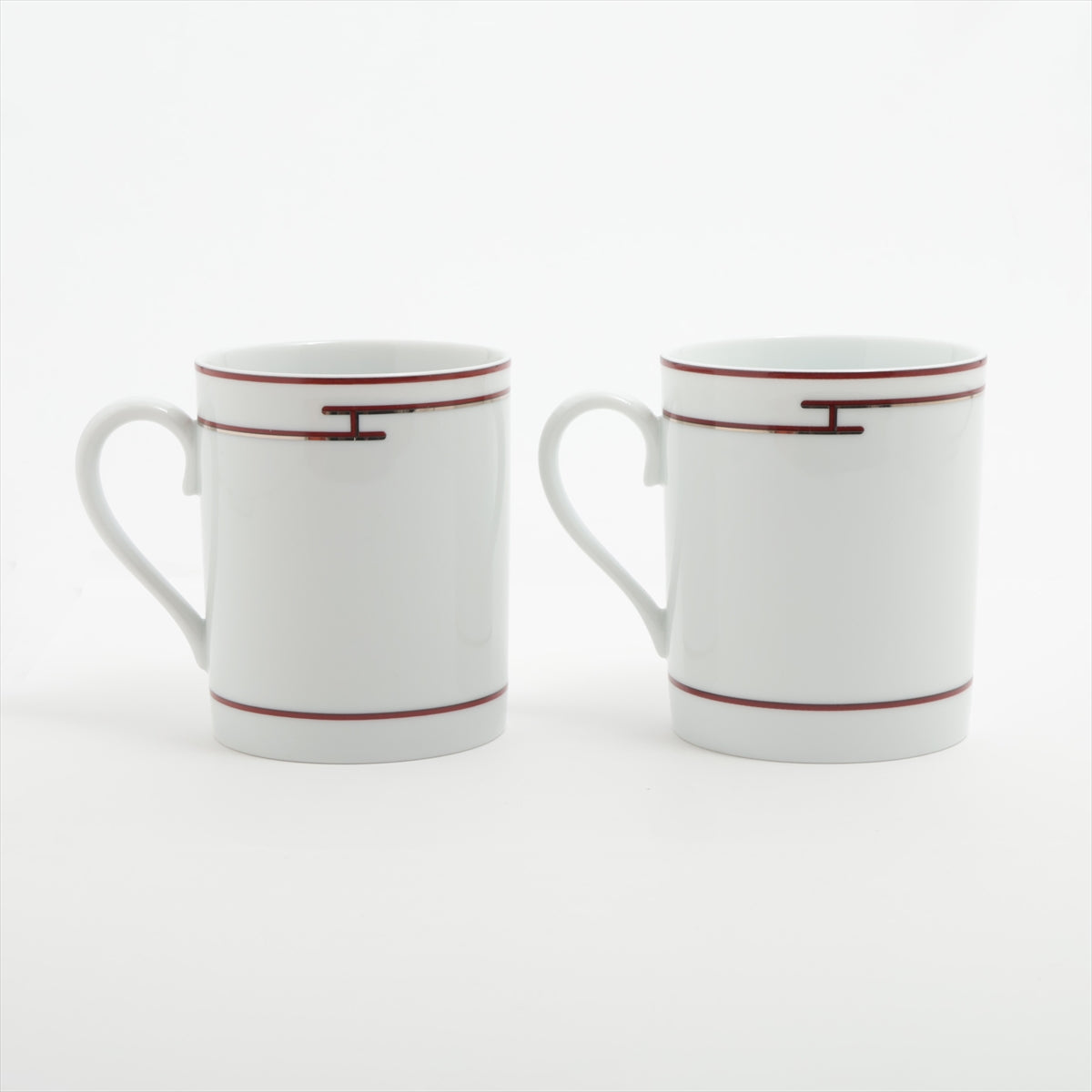 Hermes Rhythm Mag Cup Ceramics Red