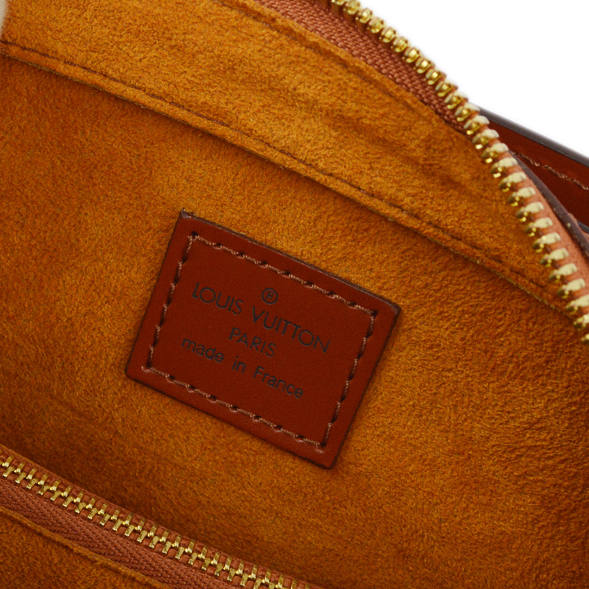 Louis Vuitton Brown Epi Pont Neuf Handbag M52053