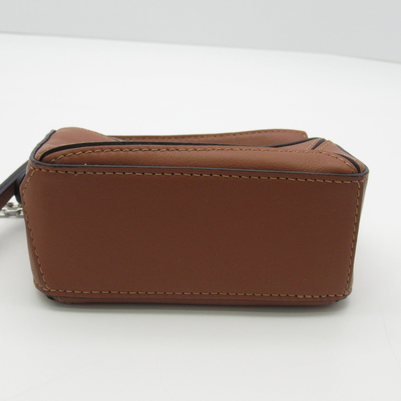 Loewe Puzzle Bag Mini Shoulder Bag Leather  Brown