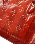 Louis Vuitton 2011 Red Vernis Rayures Alma BB M91593