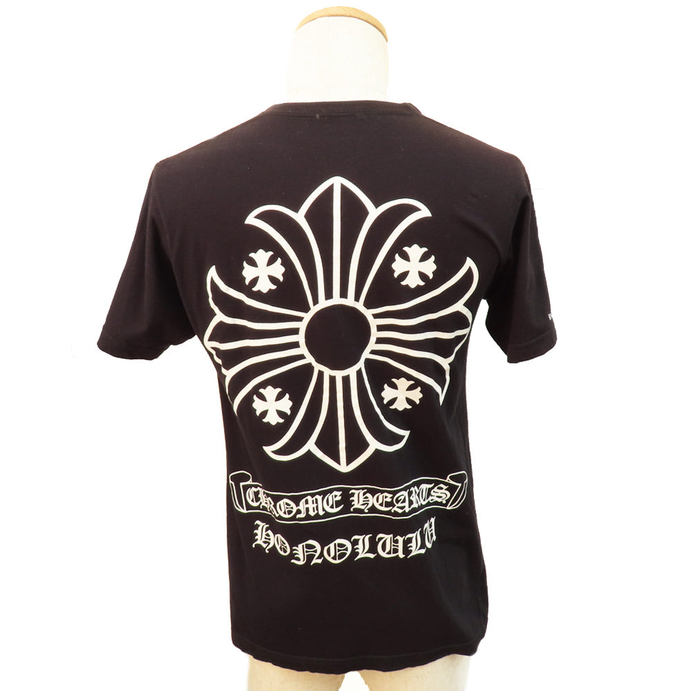 CHROME HEARTS  Black S Size Logo Printed Apparel  Clothes Fashion Mens