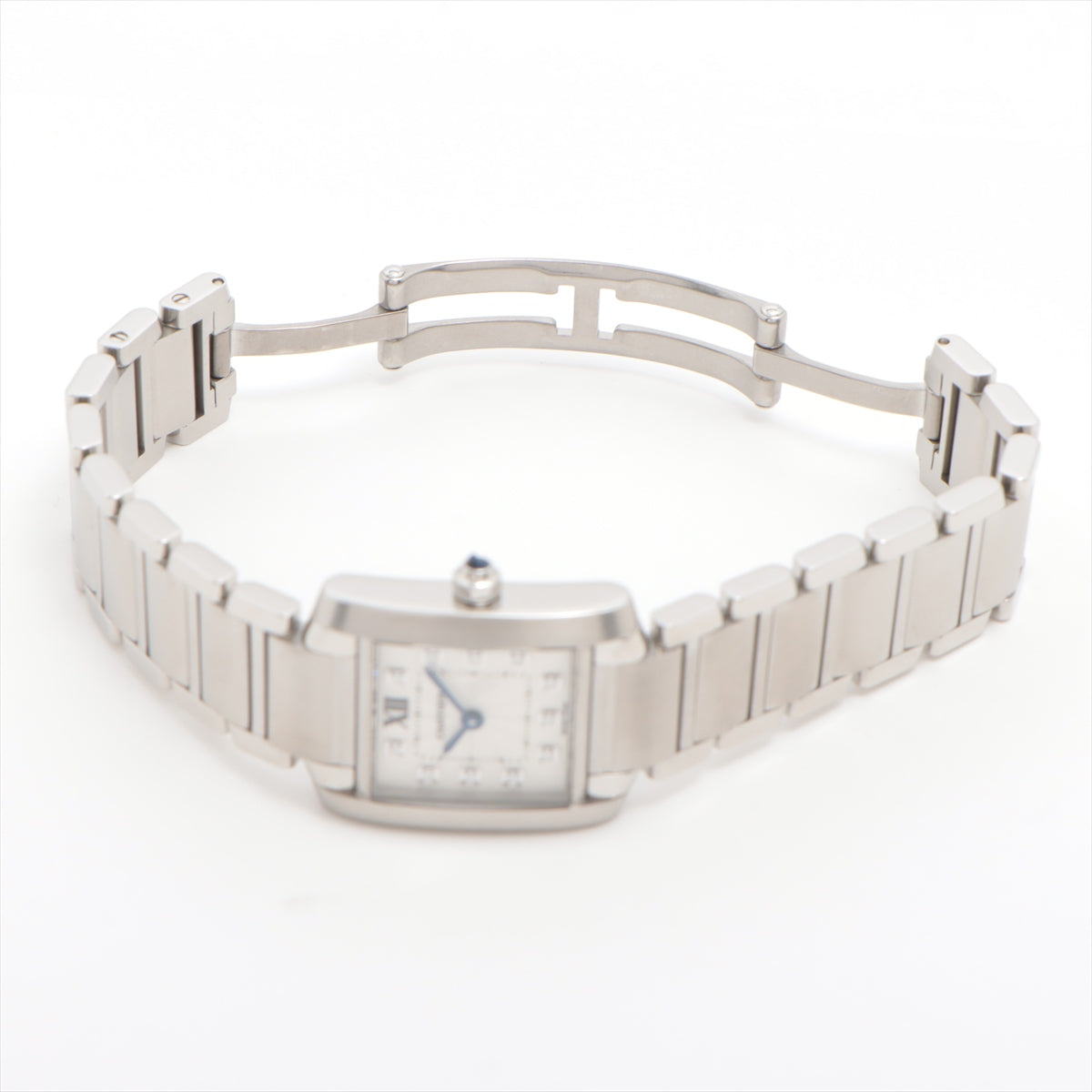 Cartier Tank Franchise WE110006 SS QZ Silver Character s