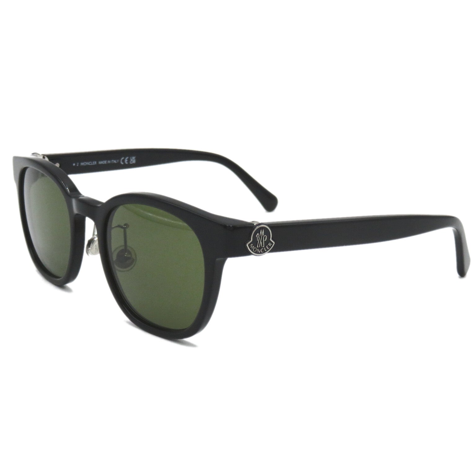 Moncler Moncler Sun Glasses    Black Dark Green Lens 5201D 001(50)