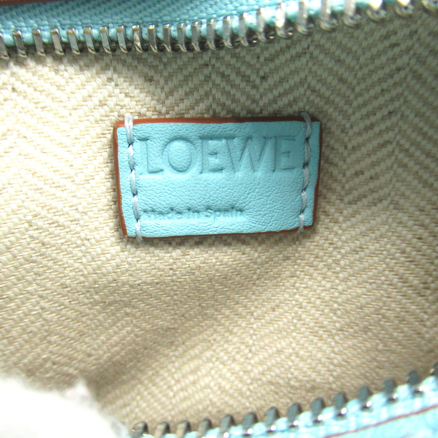 Loewe LOEWE Puzzle Bag Nano Shoulder Bag Leather  Blue