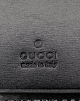 Gucci Interlocking G Sey Line Keycase 6 Series 162763 Black Leather  Gucci