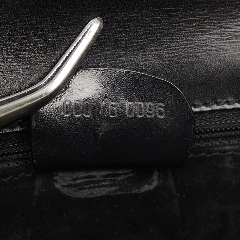 Gucci 96 Turn-Lock Kelly Handbag 000 46 0096 Black Leather  Gucci