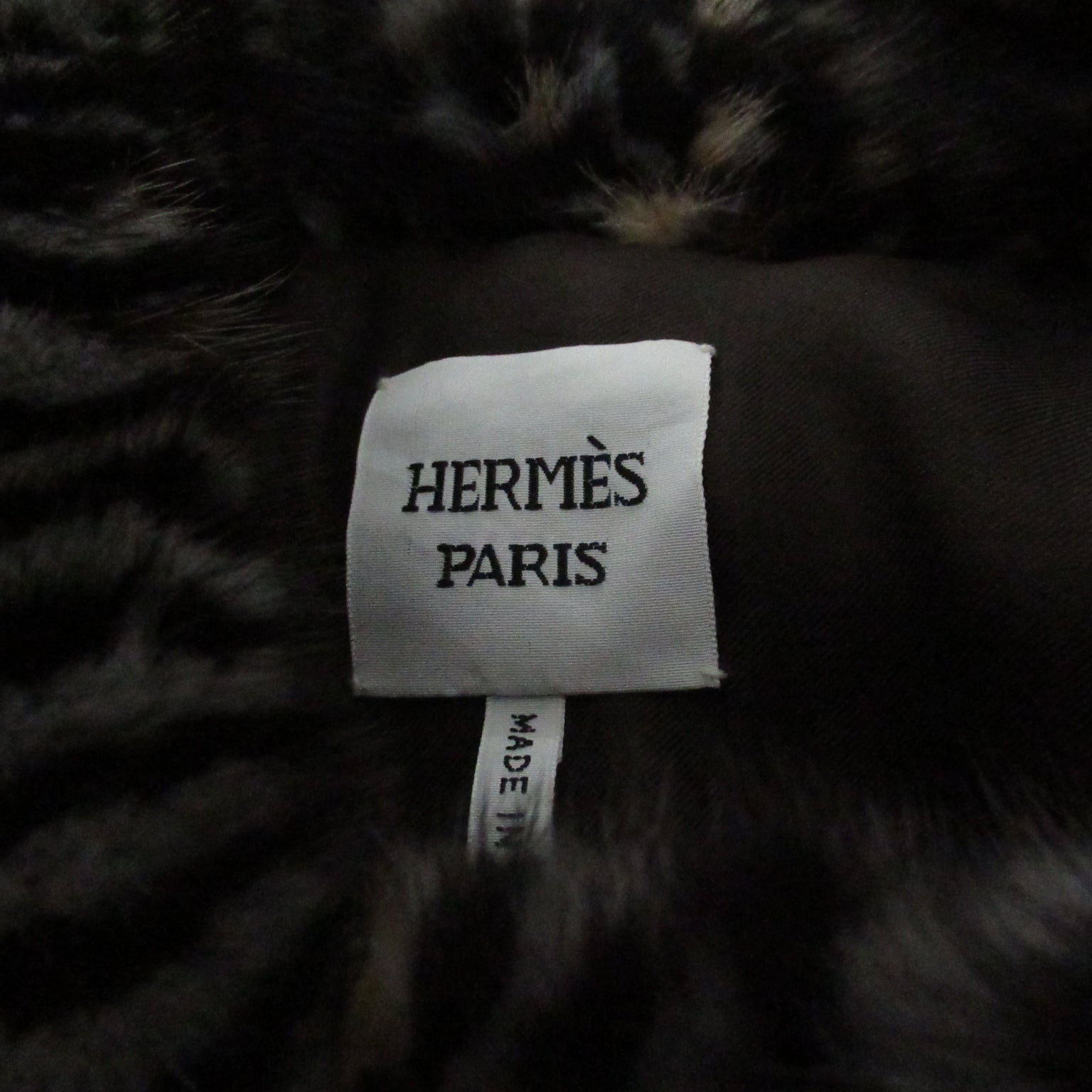 Hermes Hermes Black Coat (Belt)   Hermes Black  OH1109DS4334
