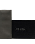 Prada Saffiano Logo Two Fable Wallet Gr Leather  Prada Hong Kong