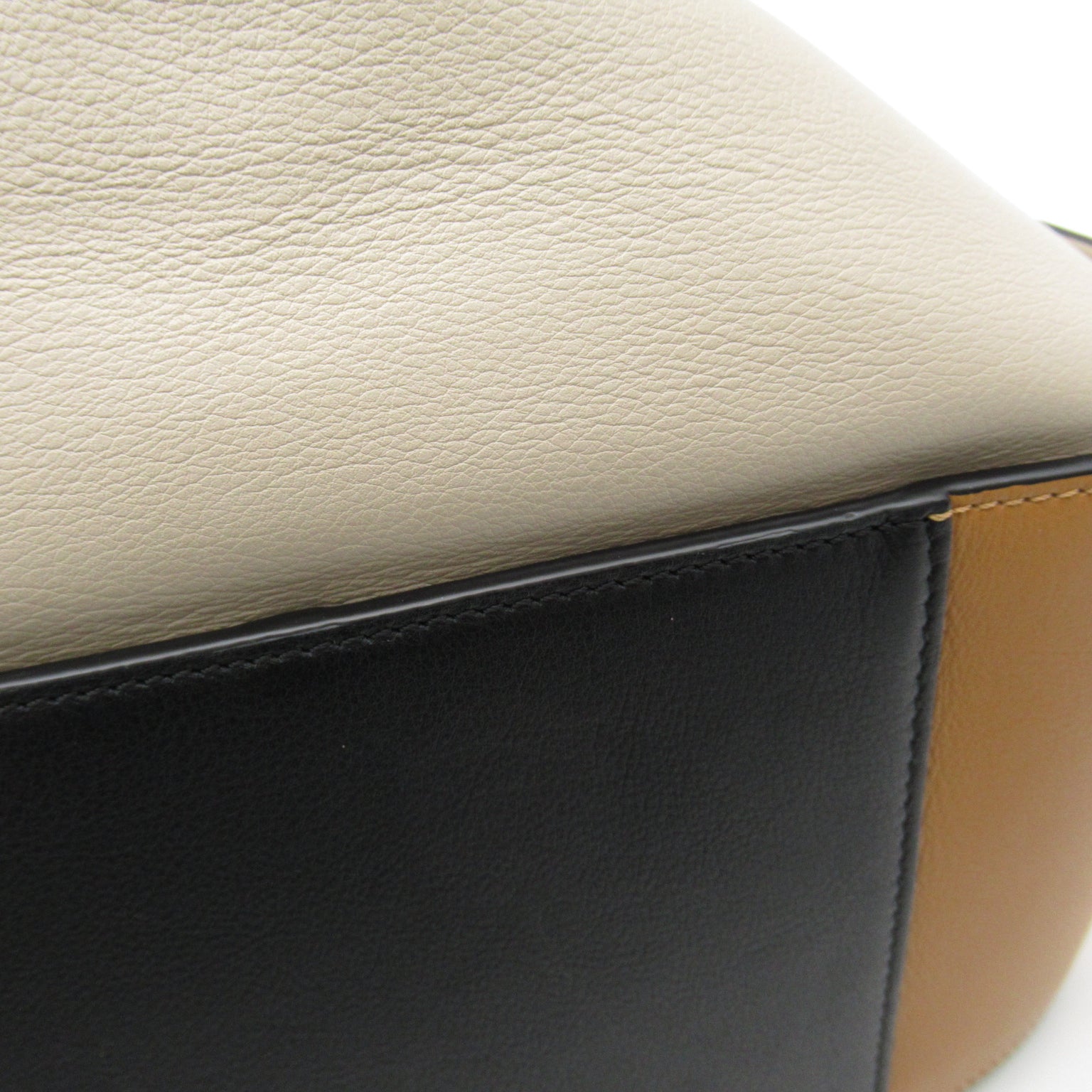 Loewe Hammock Shoulder Bag Leather Brown Beige/Black