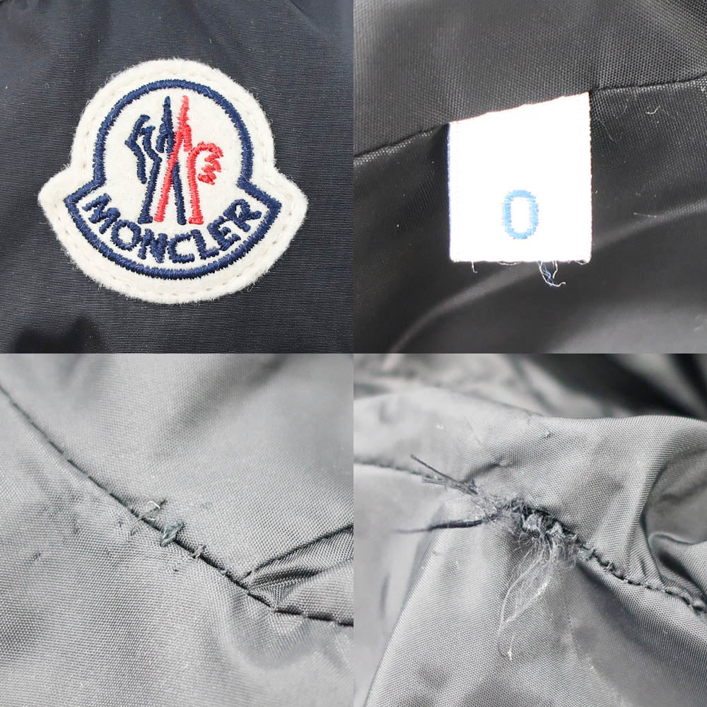 Moncler TALEV Down Jacket Out E20934937085 C0063 Black Size 0 Nylon Apparel Clothes Clothes Women