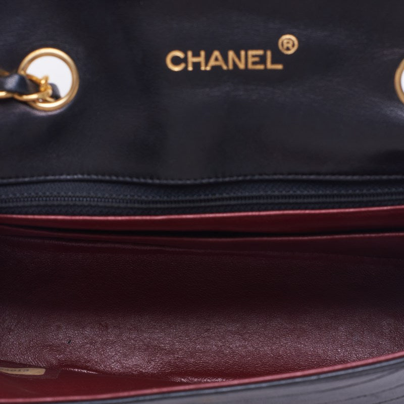 Chanel Border Stitch Round Flap Turnlock Chain Shoulder  Black  Shoulder Bag  Shoulder Bag Ladies Shoulder Bag Hybrid Secondary  Ship] [SS] Dharma Sharma Online