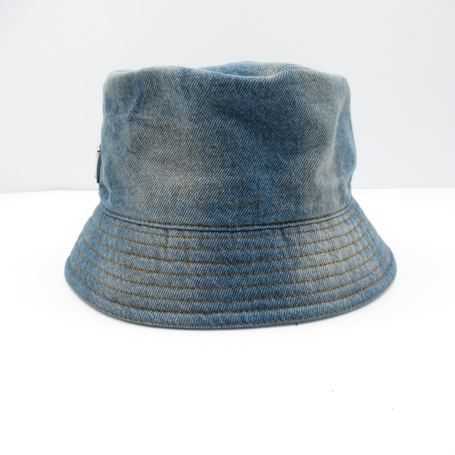 Prada Prada Denim Bucket Hats Cotton Hats   Blue Light Blue 2HC13712K1F0V3NM