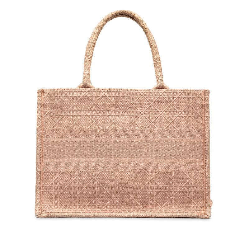 Dior Canary Book Tote Medium Handbag  Handbag Pink Canvas  Dior