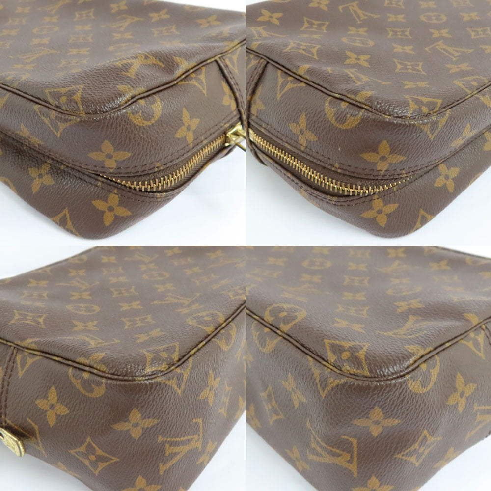 Louis Vuitton Toulouse  28 M47522 Monogram  Bag Small Clutch Bag Clutch Accessories Brown Leather  Unisex
