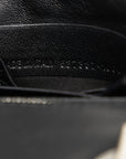 Balenciaga Ebridi Chain Shoulder Wallet Shoulder Bag 537387 Black Leather  BALENCIAGA