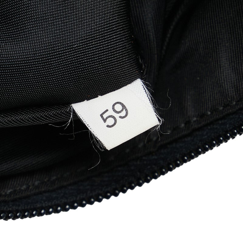 Prada Triangle Logo  Mini Handbag One-Shoulder Bag MV515 Black Nylon  Prada