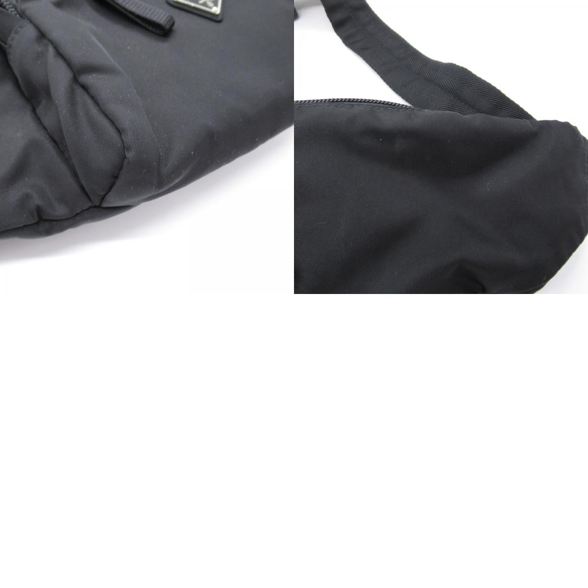 Prada Body Bag Handbag Nylon  Black 2VL005