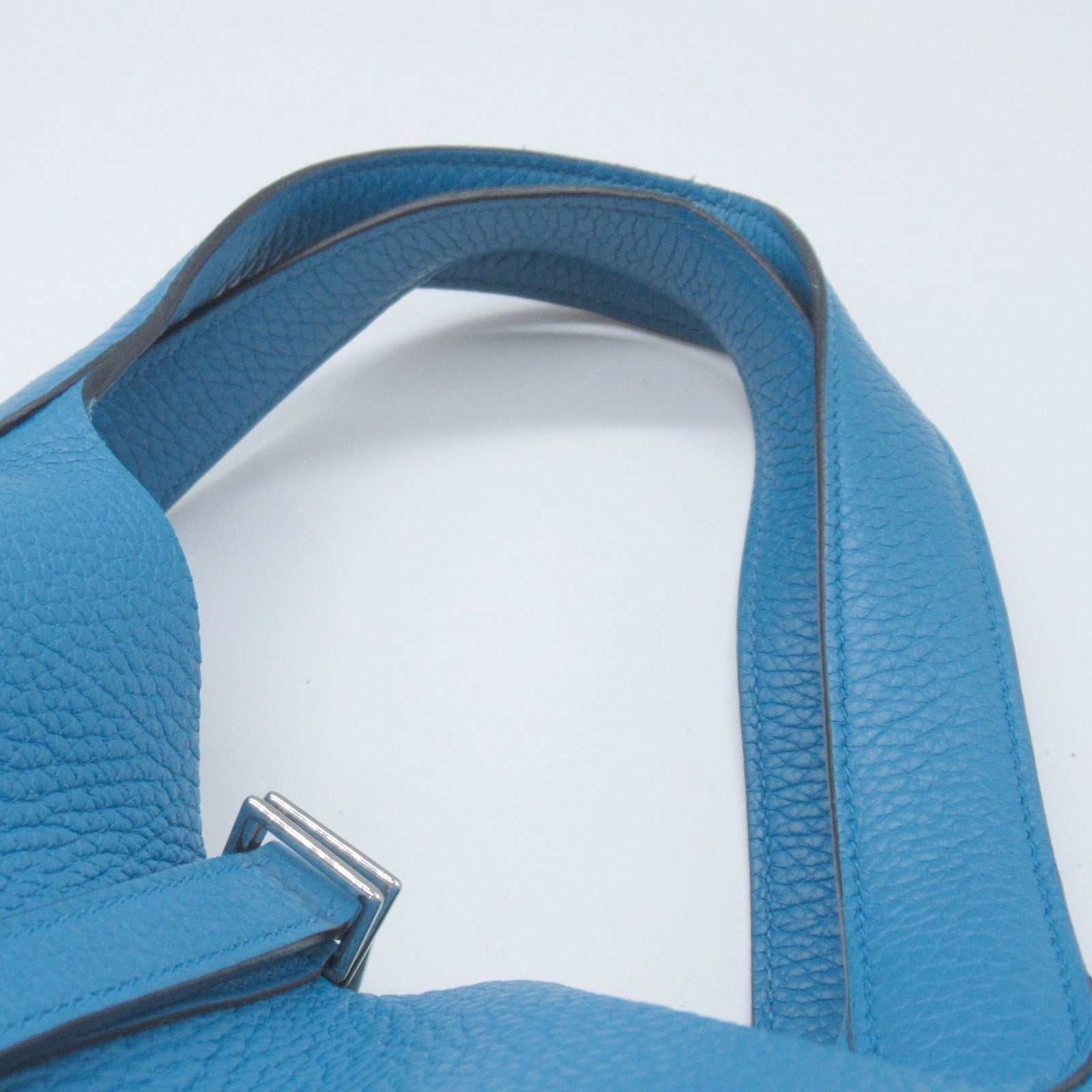 Hermes Picotin Lock MM Blue Paradise Tote Bag