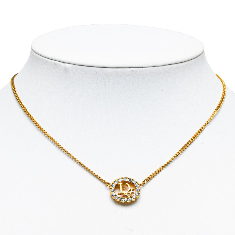 Dior Circle Logo Necklace G Mecca Line Stone  Dior (Ginestapo)