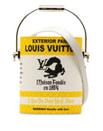 Louis Vuitton Monogram Paint Can Handbag 2WAY M81593 Yellow White PVC  Louis Vuitton
