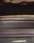 Chanel * 1994-1996 Brown Velvet Classic Flap Backpack