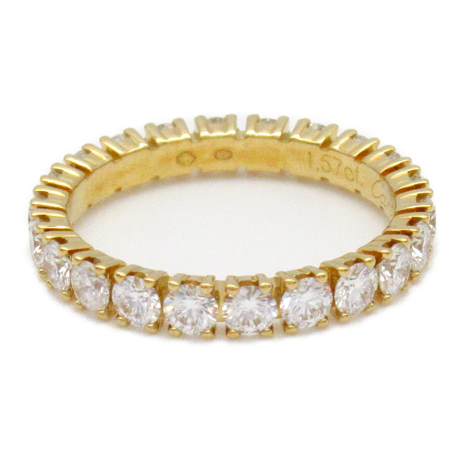 Cartier Cartier Ethansel Wedding Ring Ring Jewelry K18 (Yellow G) Diamond  Clear N4127452
