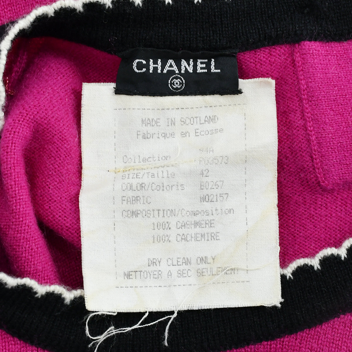 Chanel Sweater Pink 94A 