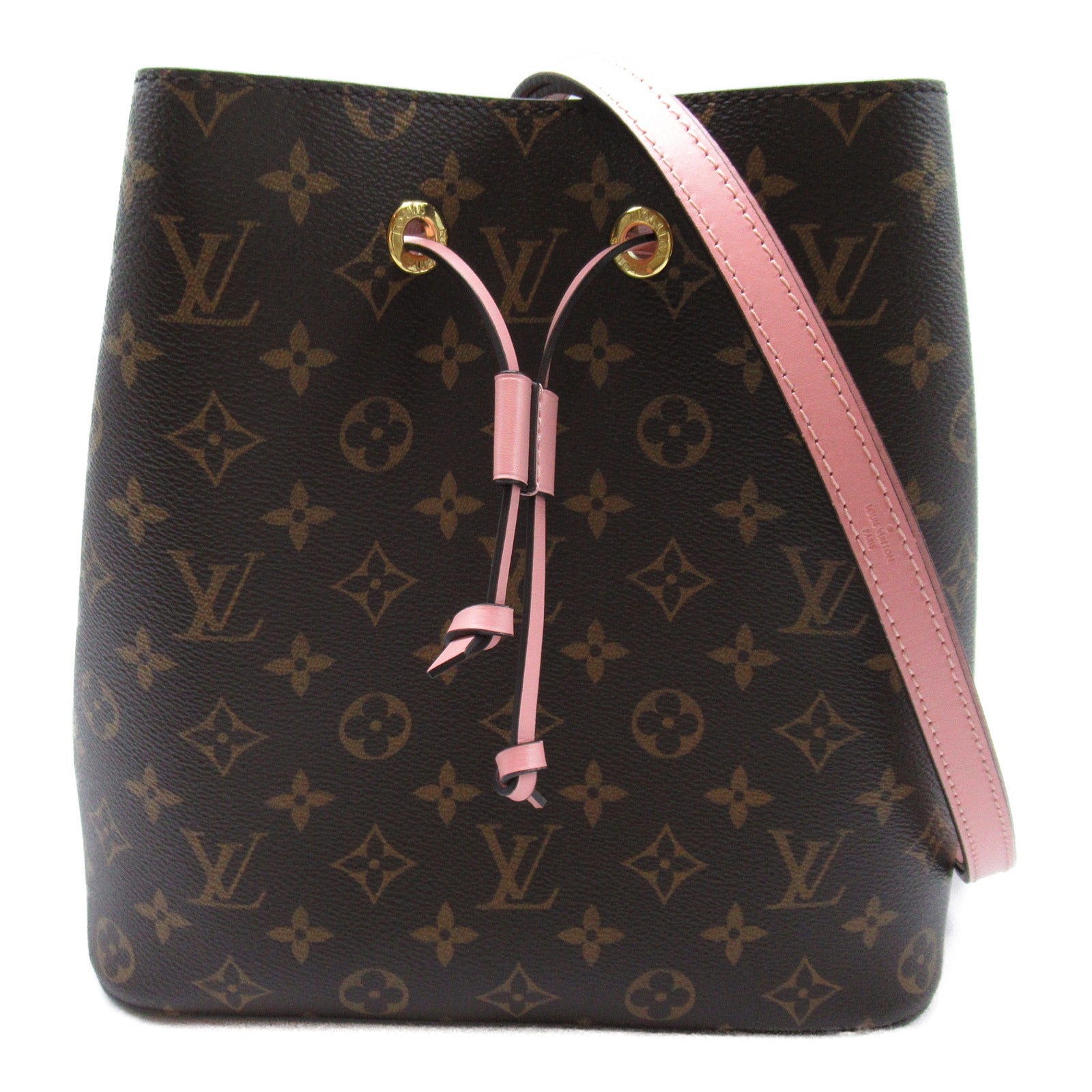Louis Vuitton Louis Vuitton Neo Noe Shoulder Bag PVC Coated Canvas Monogram  Brown M44022