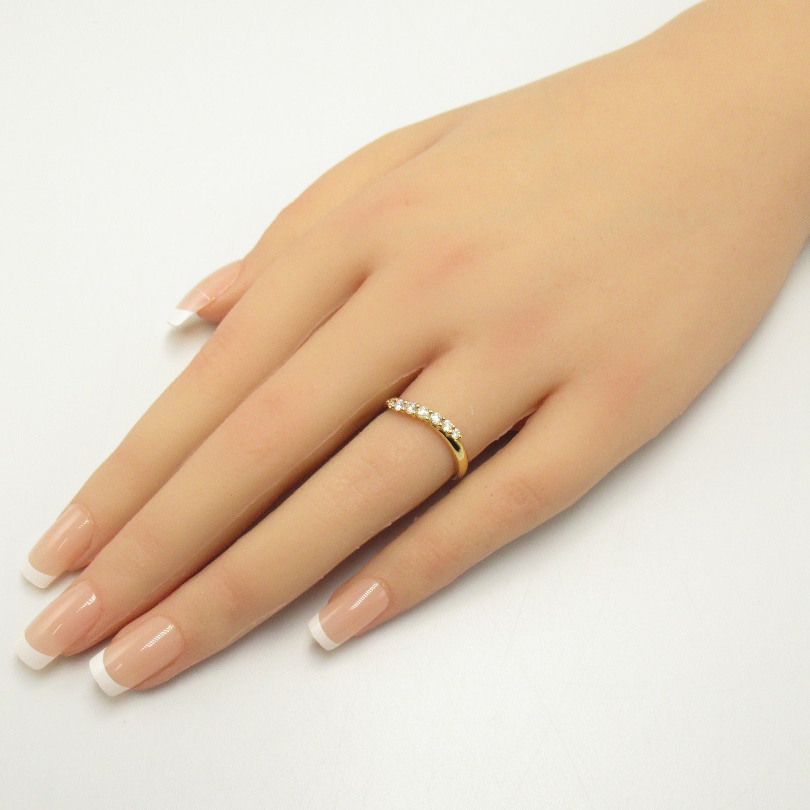 Jewelry Jewelry Diamond Ring Ring Ring Jewelry K18 (yellow g) Diamond  Clear Diamond 2.7g