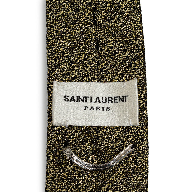 Saint Laurent Black Cravate