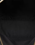 Gucci GG Canvas One Sac à bandoulière 001 4288 Cuir en toile noire Femme