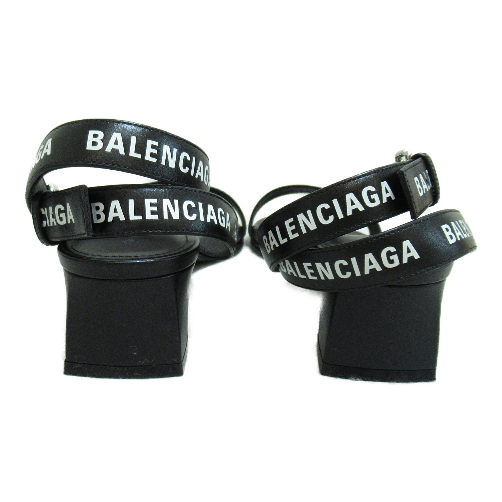 Balenciaga BALENCIAGA Sandalss Sandals Shoes Leather  Black 612093