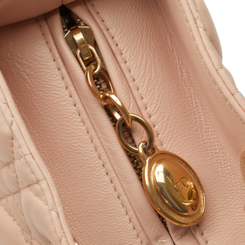 Dior Canarium &#39;s Chain Handbag 02-MA-1122 Pink G  Lady&#39;s Dior