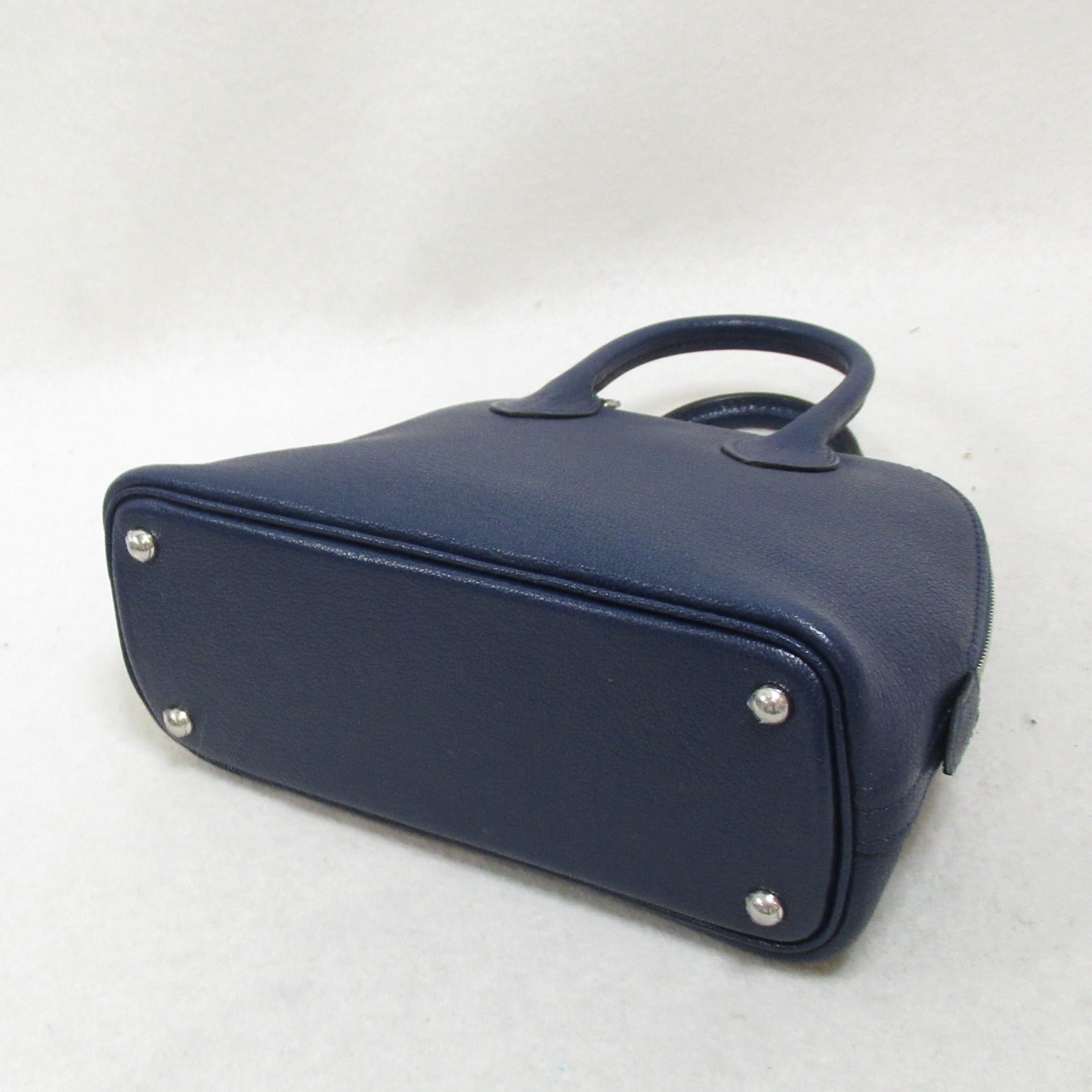 Hermes Bolide 1923 Mini Handbag Handbag Handbag Handbags Leather Sheebly Mizor  Navy
