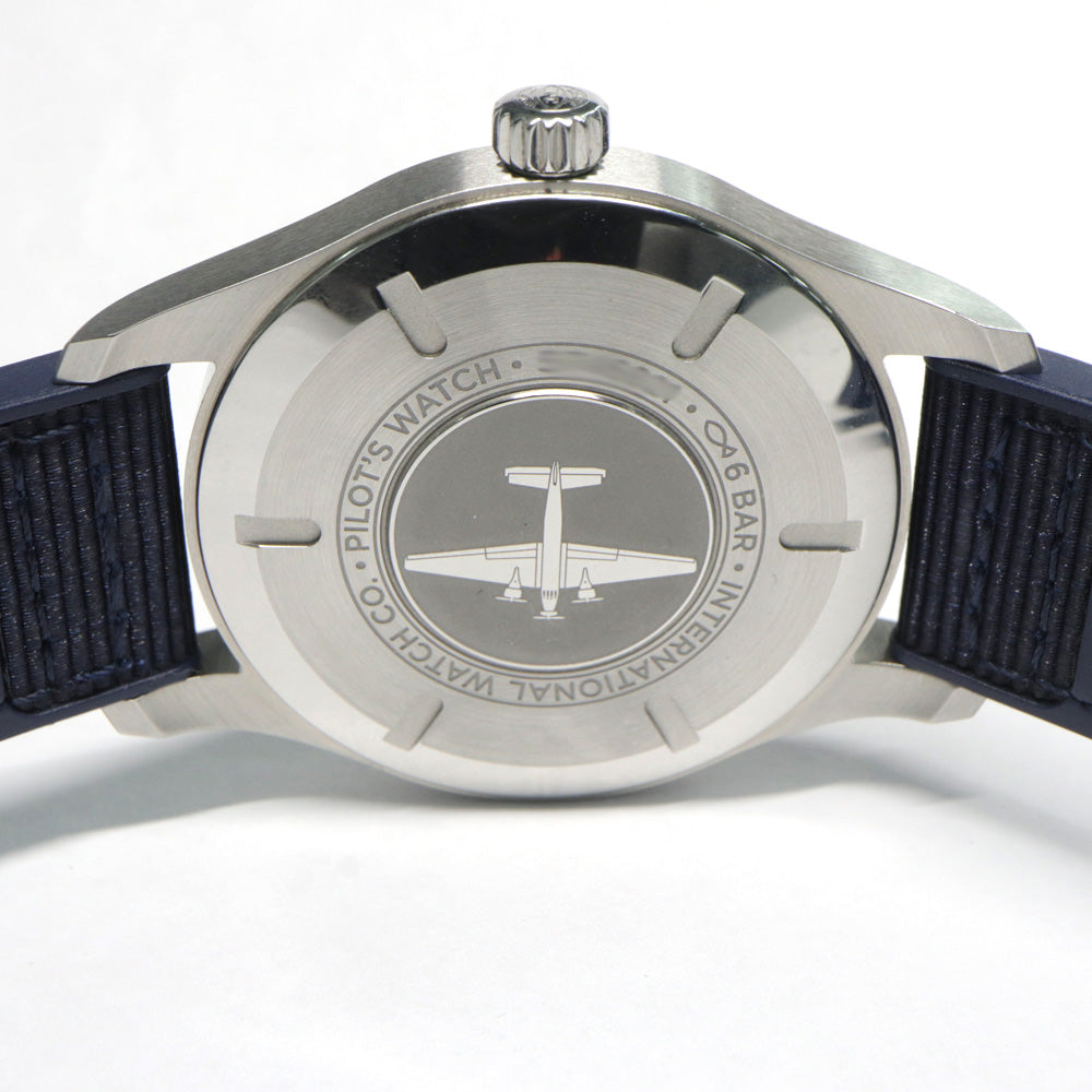 IWC Pilot Watch Mark 18 IW327102 SS Larinth Silver Automatic Volume  Watch
