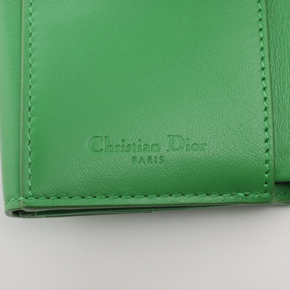 Dior  Lotus Wallet Compact Wallet Green