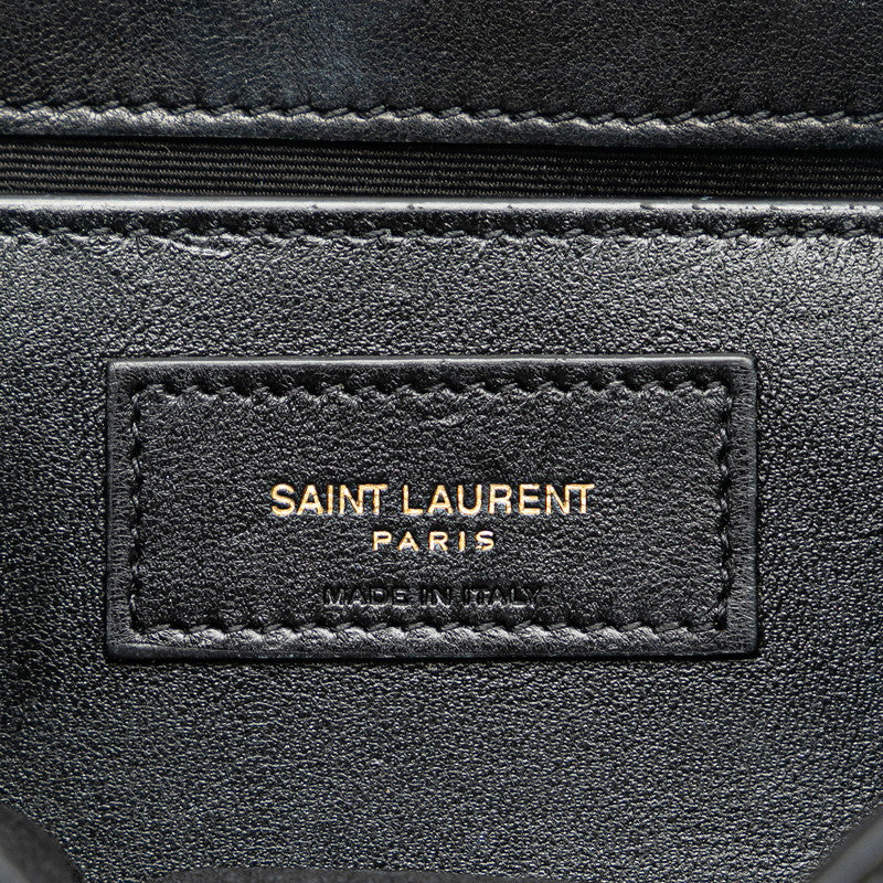 Saint Laurent Mini rita YSL Logo Chain Shoulder Bag 672738 Black   Saint Laurent