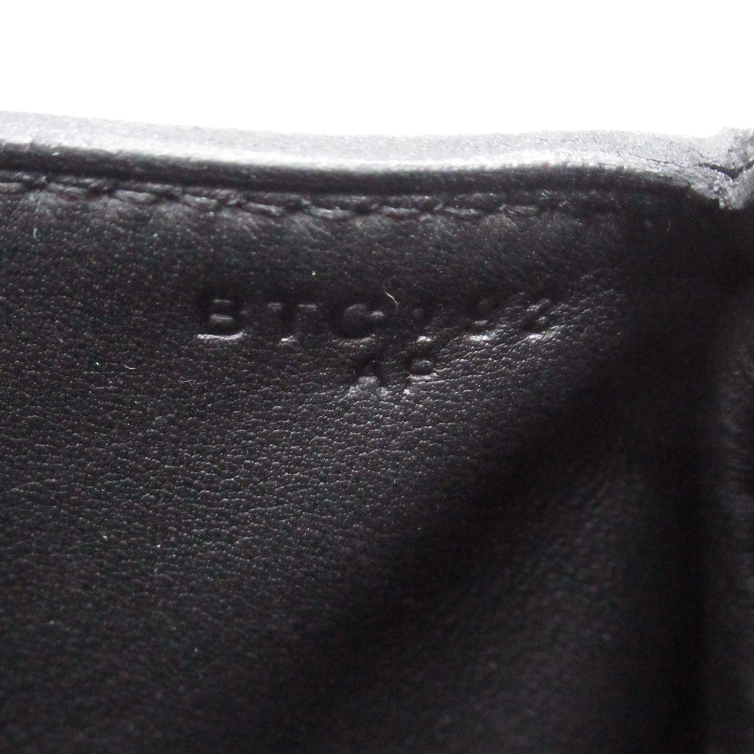 Hermes Lindemini Black Shoulder Bag Shoulder Bag Leather ant  Black Ladies