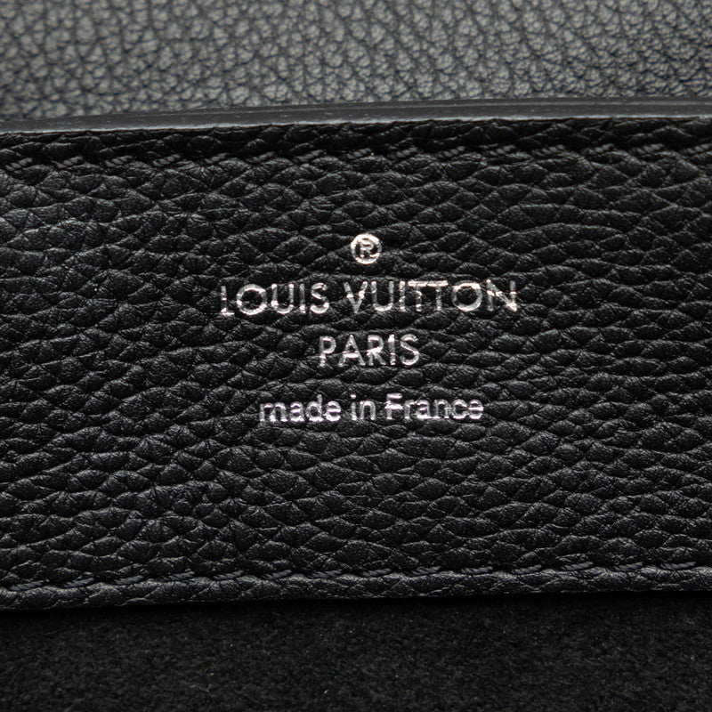 Louis Vuitton Flower Print Lockmy Backpack M54848 Noir Black Leather  Louis Vuitton