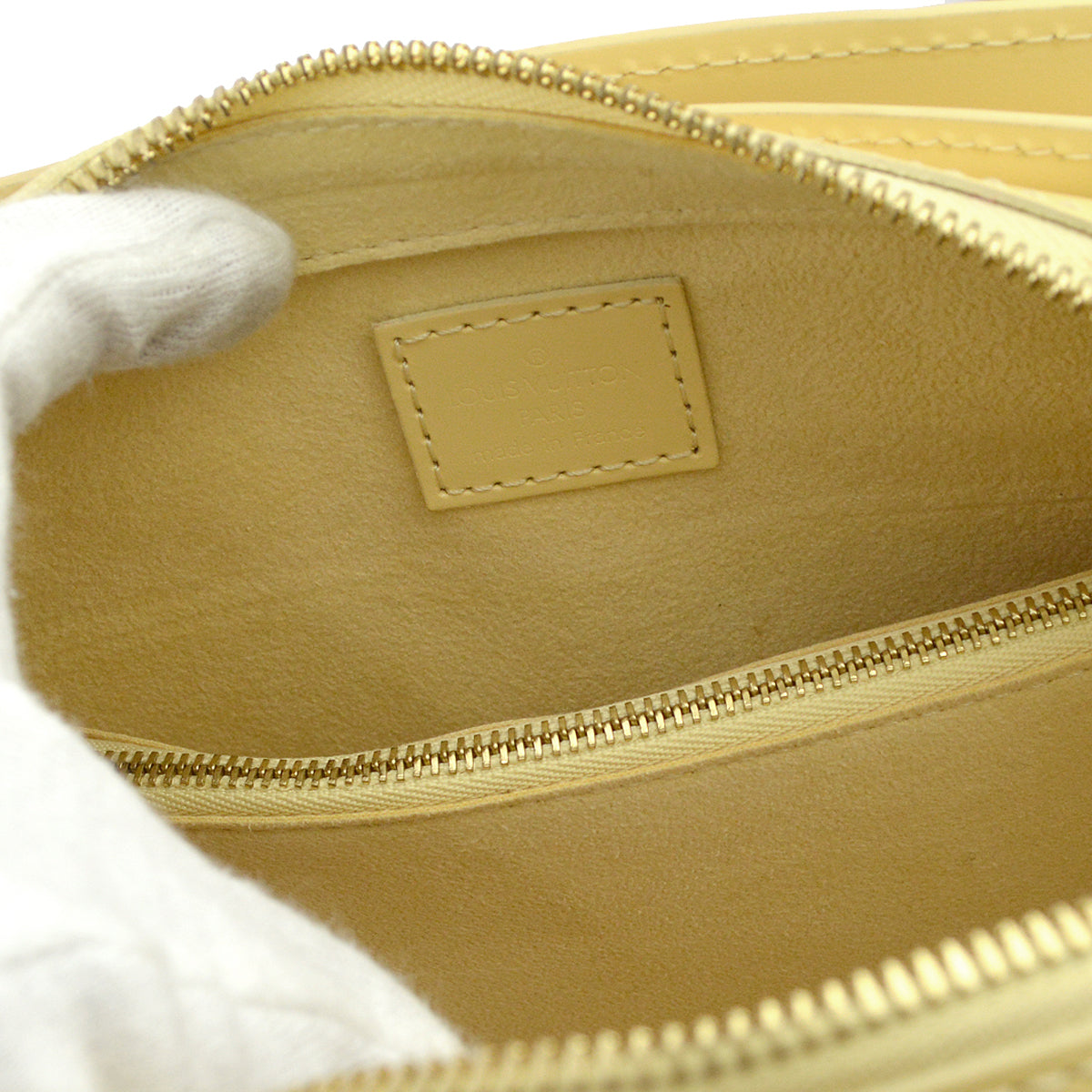 Louis Vuitton Vanilla Epi Pont Neuf Handbag M5205A