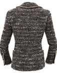 Chanel Fall 1994 boucle single-breasted jacket 
