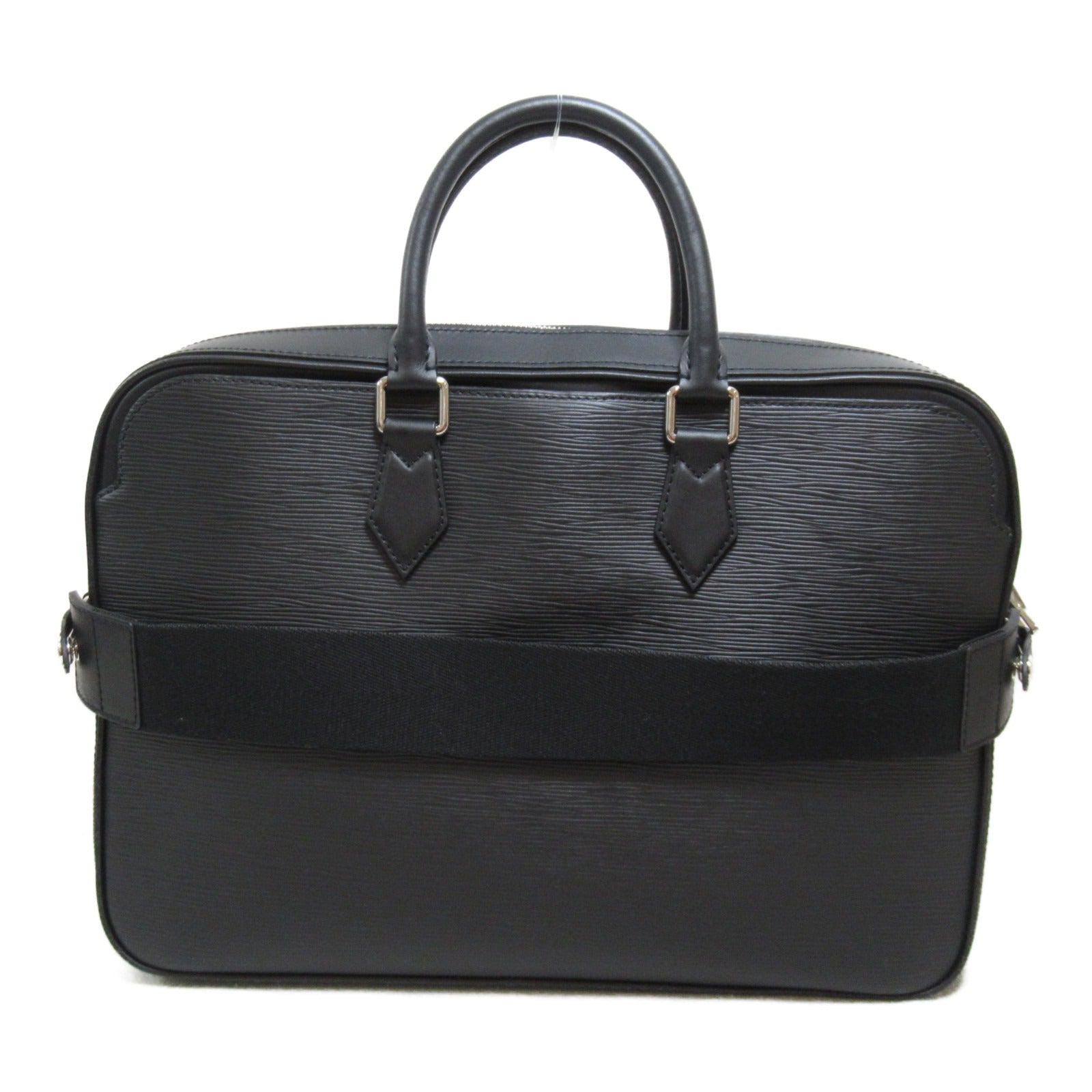 Louis Vuitton Louis Vuitton Dandy Briefcase MM Business Bag Business Bag PVC Coated Linen Taiga Men  Black M54404