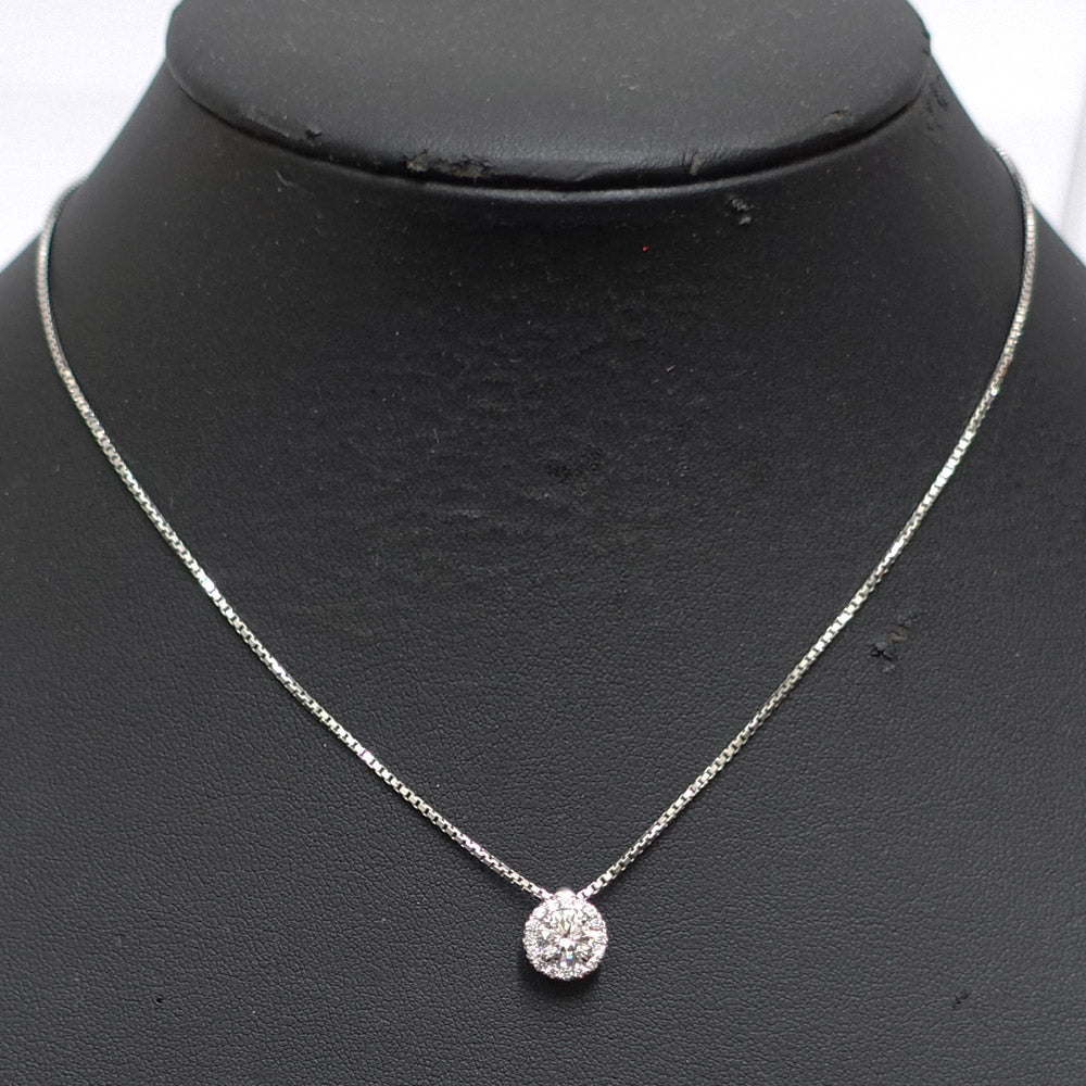 Pt850 Pt900 diamond 0.71ct 0.20ct D-FL-3EX one-piece 1P necklace pendant high-end large-piece jewelry