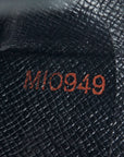 Louis Vuitton Epi Portmoney Boat Coin Case M63692 Noneir Black Leather  Louis Vuitton