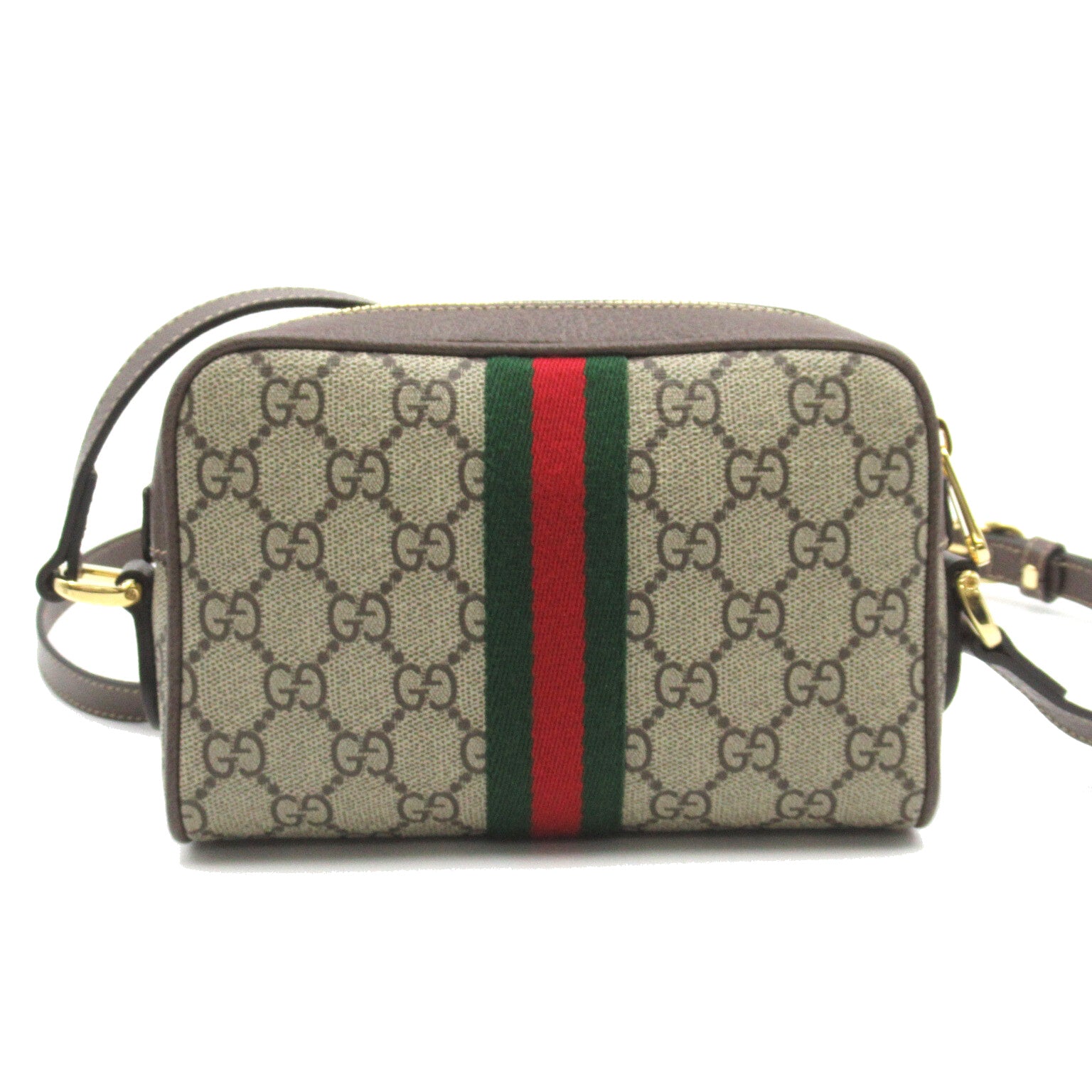 Gucci Gucci Ophidia GG Supreme Shoulder Bag Shoulder Bag PVC Coated Canvas Men  Brown Beige/Ebonny 51735096IWS8745