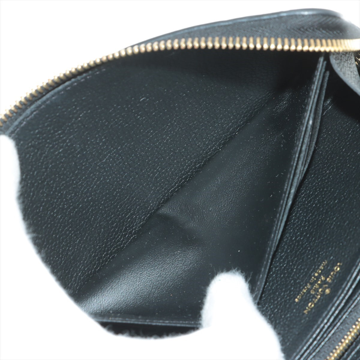 Louis Vuitton Monogram Amplant  Wallet M61864 Round Zip Wallet