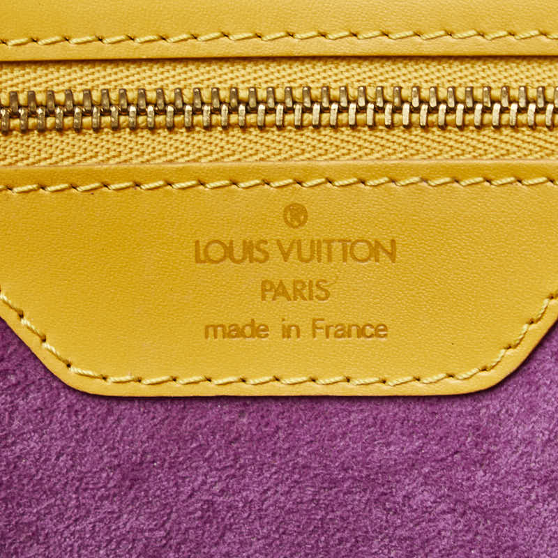 Louis Vuitton Epi Saint Jacques  Shoulder Bag M52269 Tasili Yellow Leather  Louis Vuitton